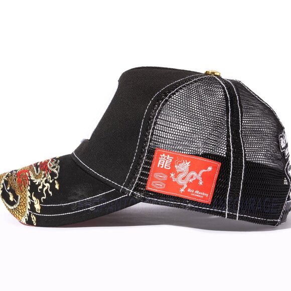 Red Monkey Year Of The Dragon RM1505 New Limited Edition Unisex Trucker Hat Cap - Picture 5 of 15